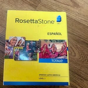 Rosetta Stone Espanol Version 4 Spanish Level 1 Audio Companion & Headset